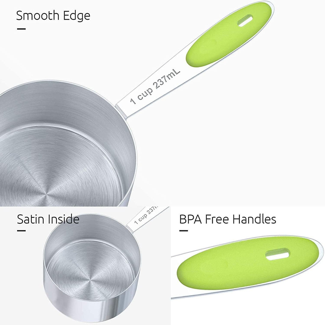 10-Piece: Measuring Cups and Spoons Set Image 4