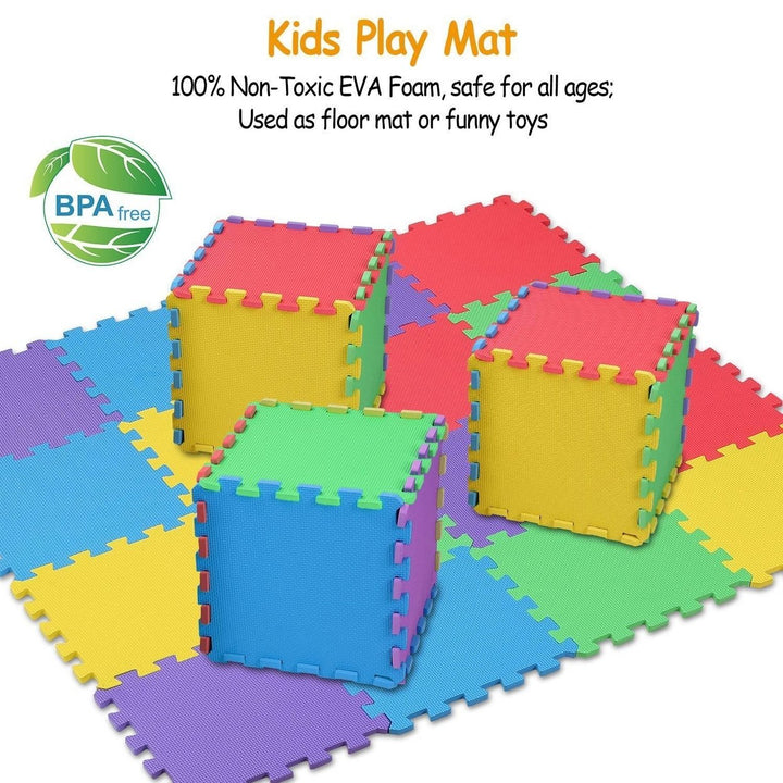 16-Pieces: Kids Puzzle Exercise Play Mat Image 9