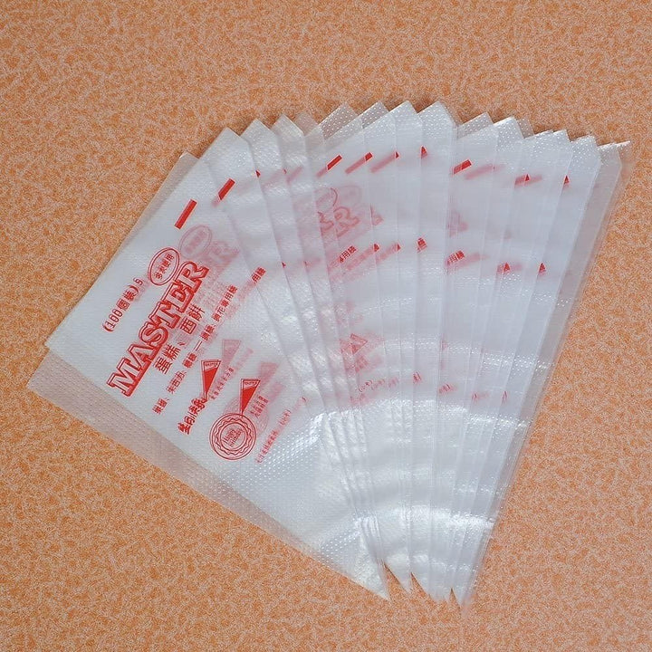 100-Pack: Disposable Cream Pastry Bags Image 3