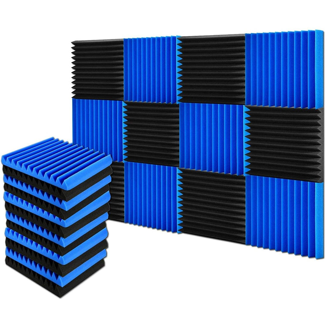 12-Pack: Sound Proof Padding Acoustic Foam Panels Image 1