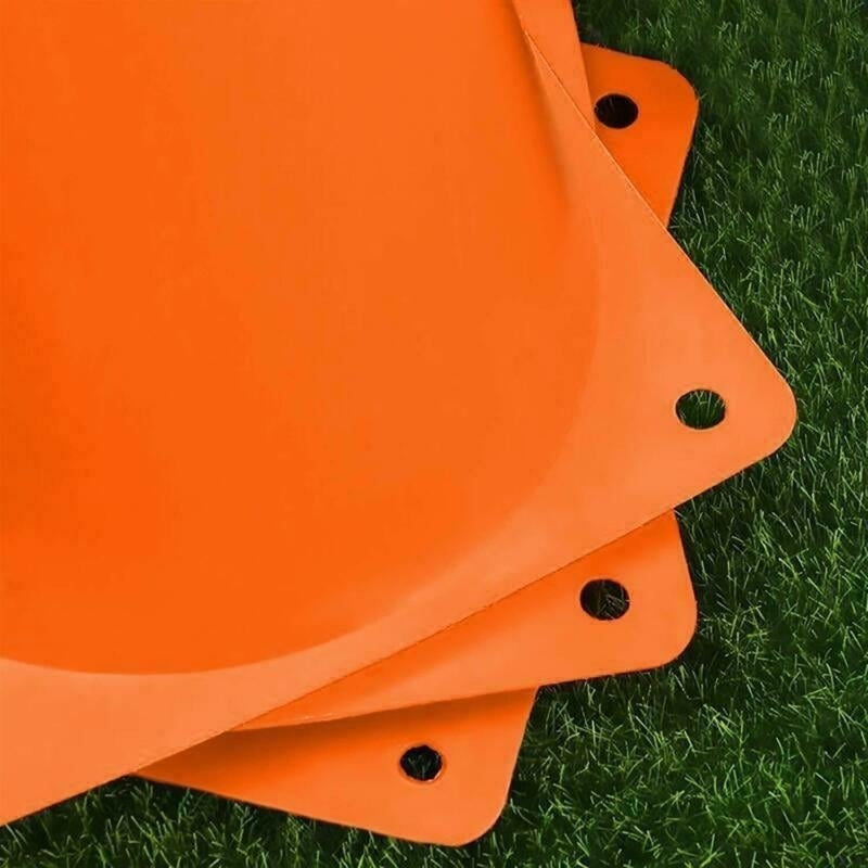 12-Piece: Plastic Cone 7" Orange Colored for Driving Practice,Training Parties Image 9