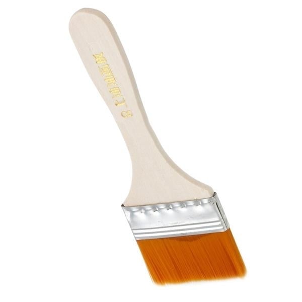 12-Pieces: Wooden Oil Painting Brush Image 4