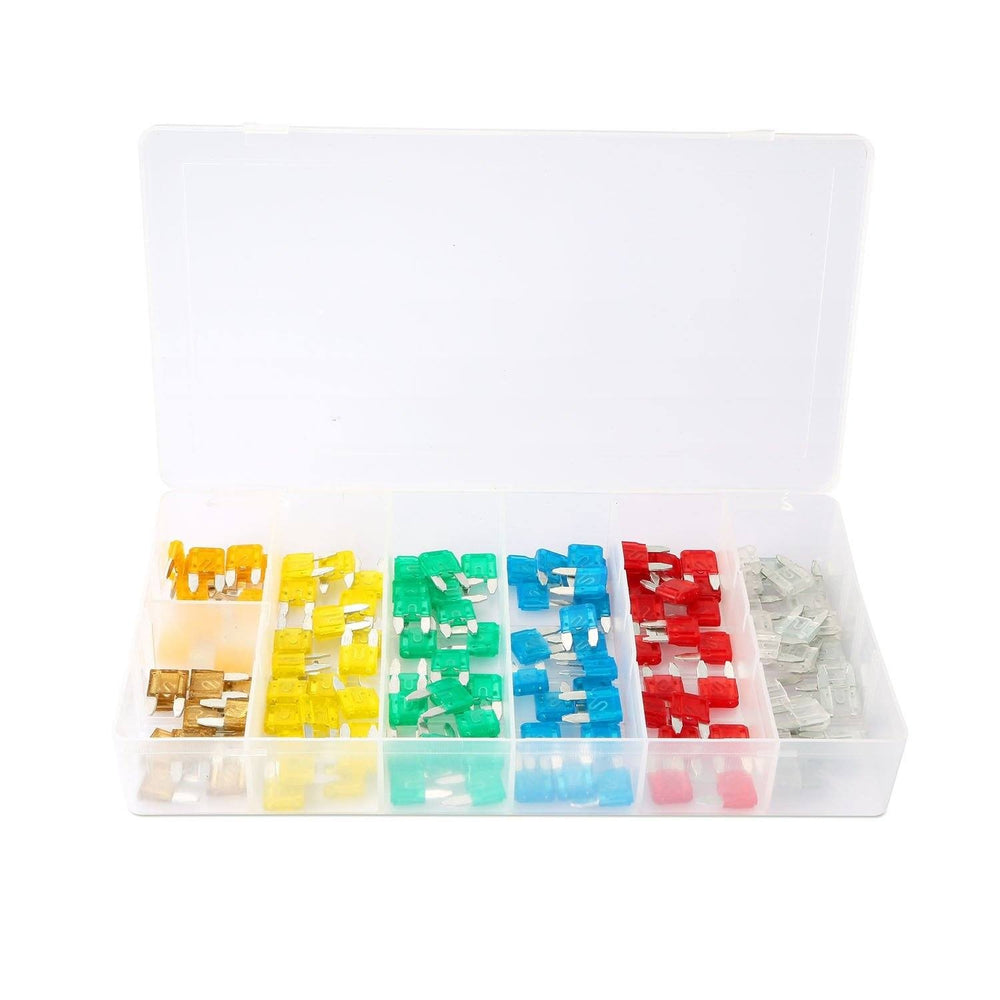 120-Pieces: Mini Auto Blade Fuse Set Image 2