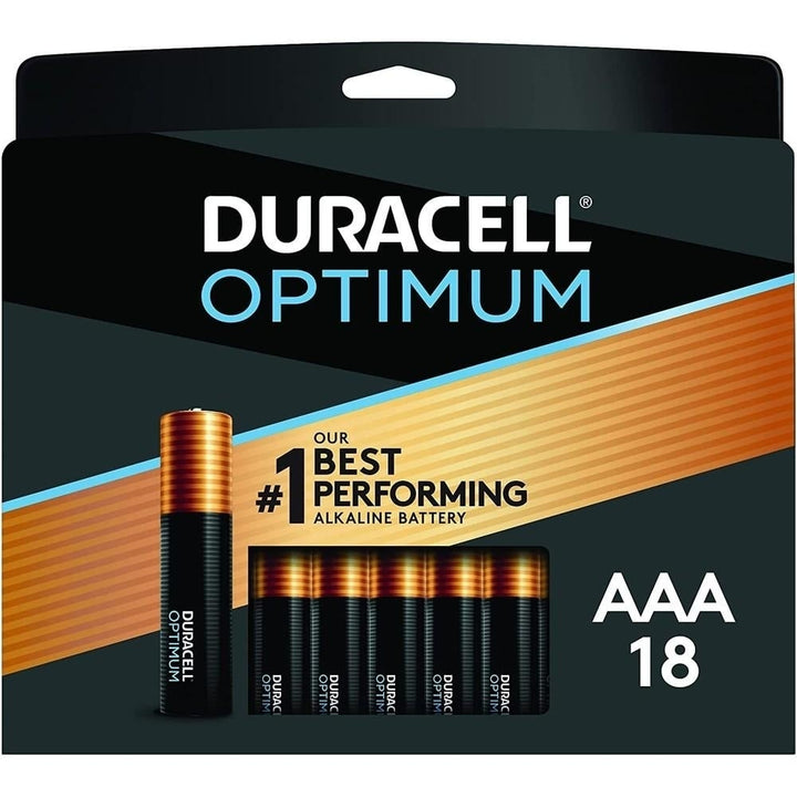 18-Pack: Duracell Optimum AAA Batteries Image 1