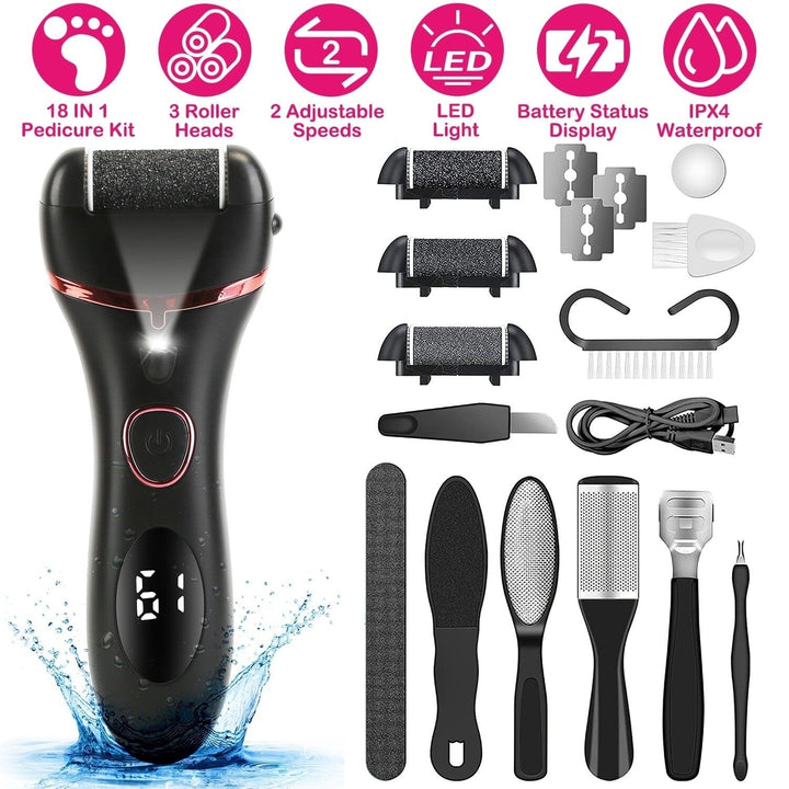 18-in-1 Electric Foot Callus Remover Tool Image 10