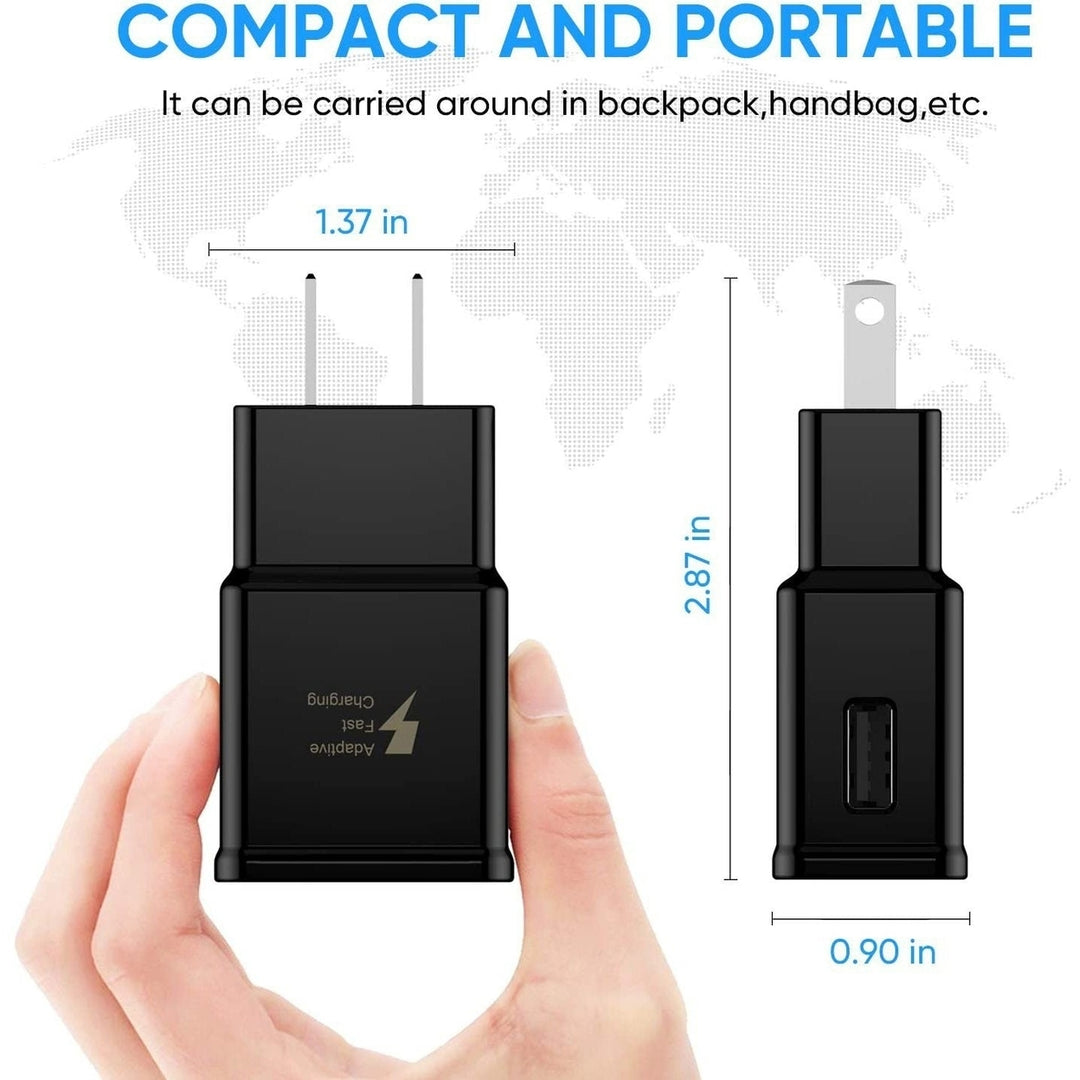 2-Pack: Adaptive Fast Charging Wall Charger Image 2