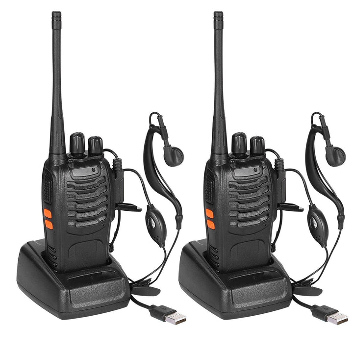 2-Pack: Baofeng BF-888S Walkie Talkies Two Way Radio Image 1