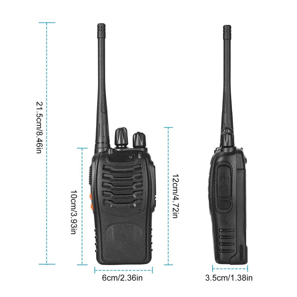 2-Pack: Baofeng BF-888S Walkie Talkies Two Way Radio Image 2