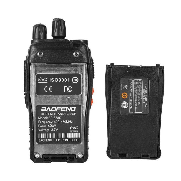 2-Pack: Baofeng BF-888S Walkie Talkies Two Way Radio Image 6