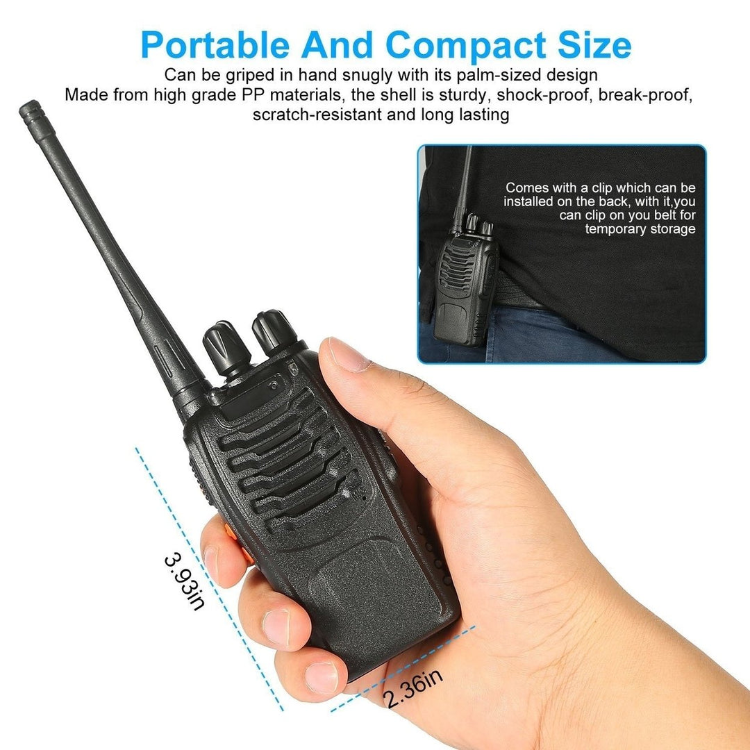 2-Pack: Baofeng BF-888S Walkie Talkies Two Way Radio Image 7