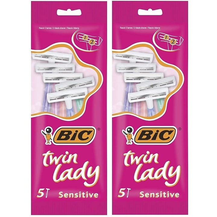 2-Pack: BIC Twin Lady Twin Blade Razor Image 1