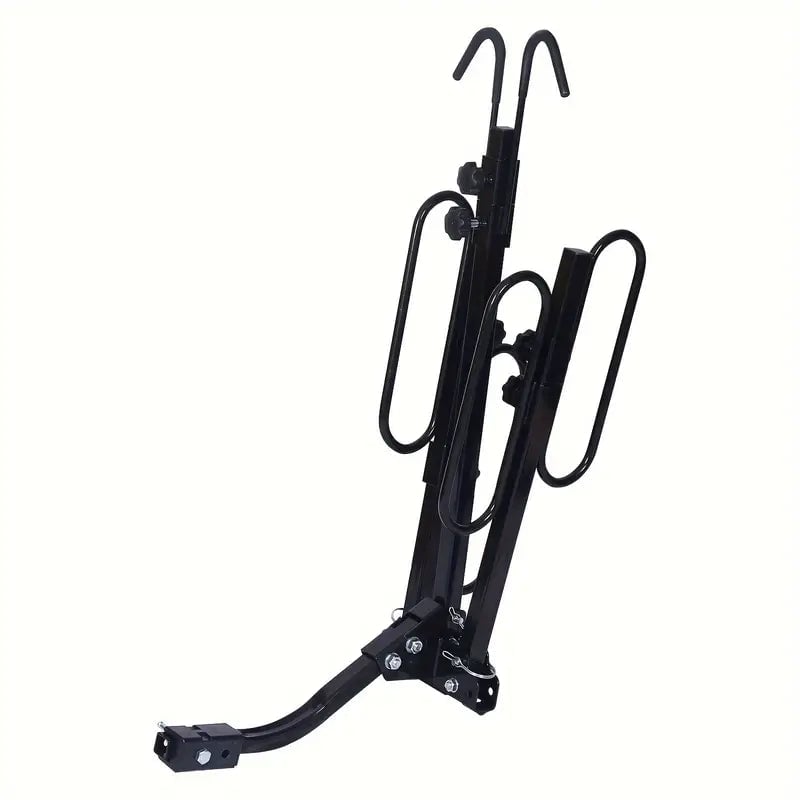 2 Bike Carrier Platform Hitch Rack Bicycle Rider Mount Fold Receiver 2" Image 4