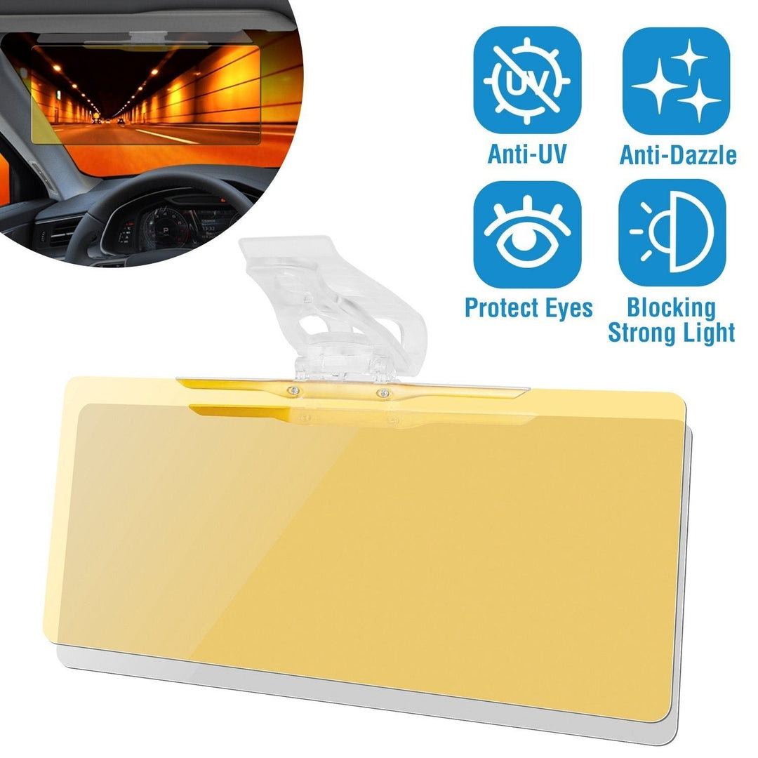 2-in-1 Anti-Glare Auto Sun Visor Image 4