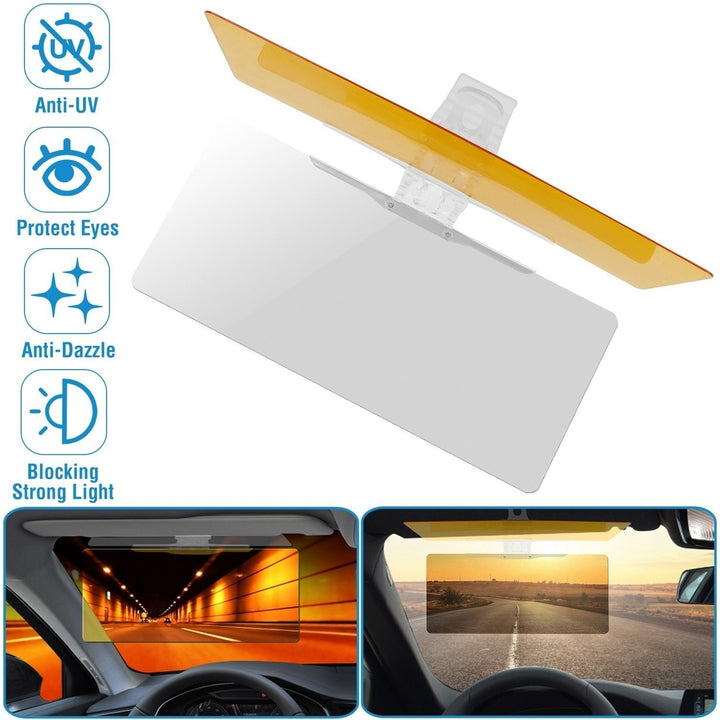 2-in-1 Anti-Glare Auto Sun Visor Image 8