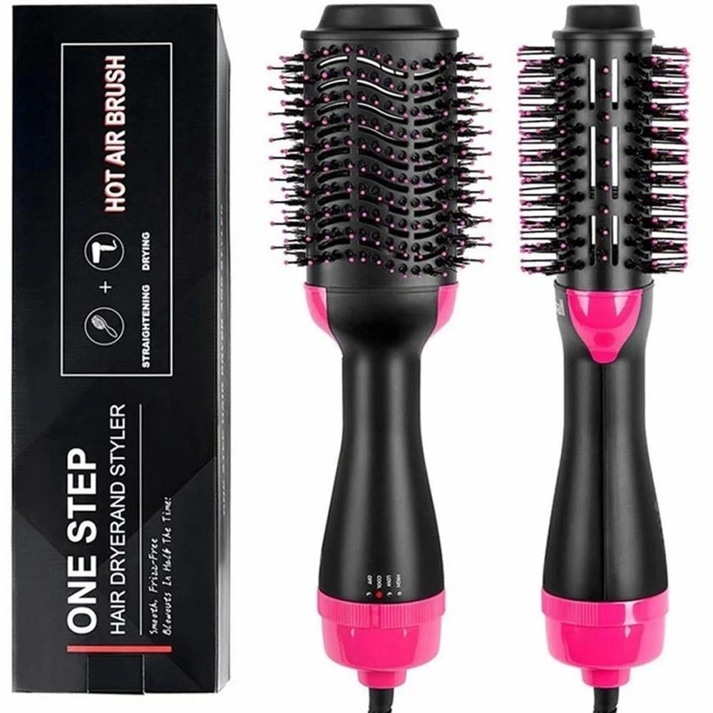 2-in-1 Hair Dryer Volumizer Hot Hair Brush Roller Comb Image 2