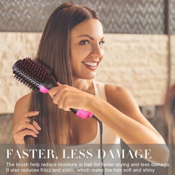 2-in-1 Hair Dryer Volumizer Hot Hair Brush Roller Comb Image 4