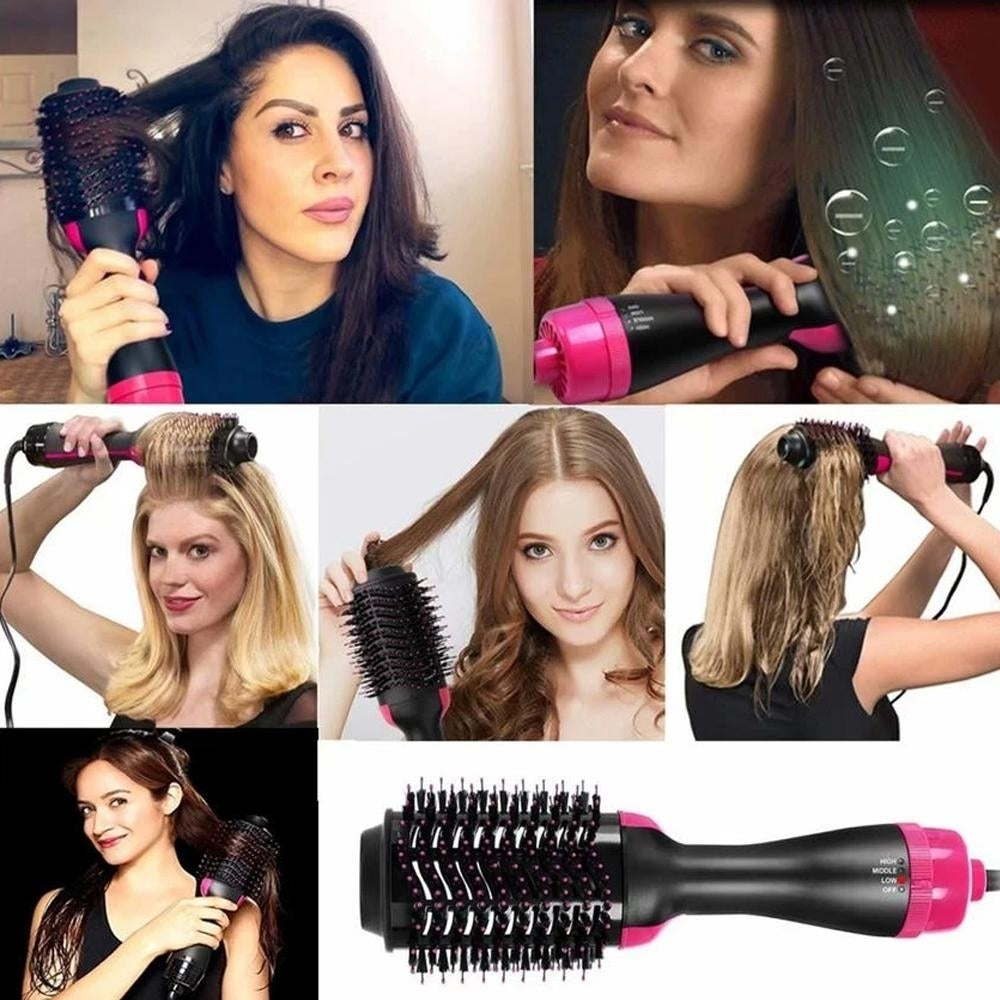 2-in-1 Hair Dryer Volumizer Hot Hair Brush Roller Comb Image 6