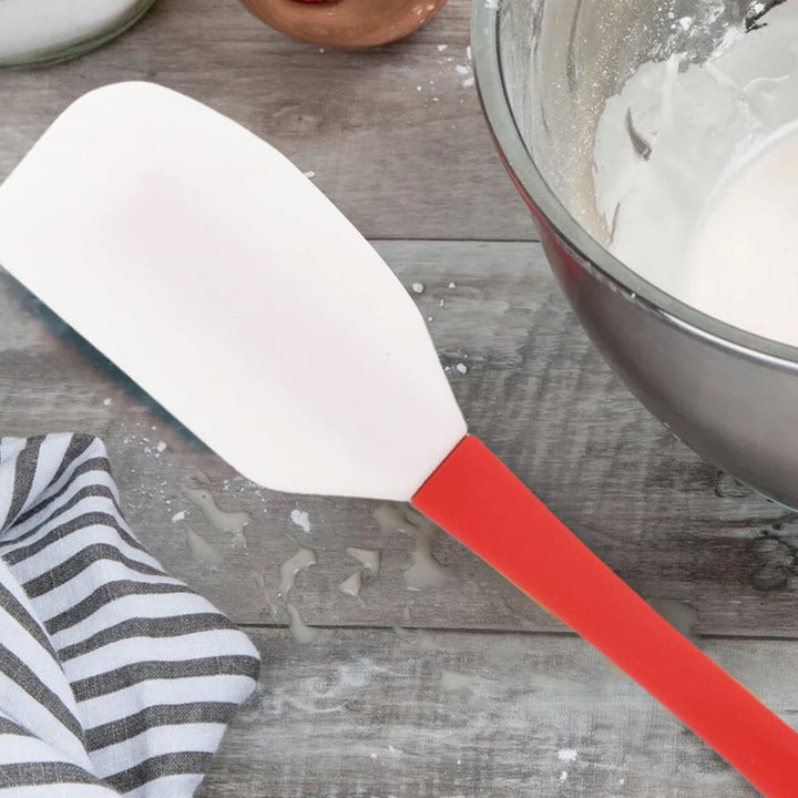 2-in-1 Silicone One Tablespoon Cookie Scoop and Spatula to Stir Fold Scrape Image 6