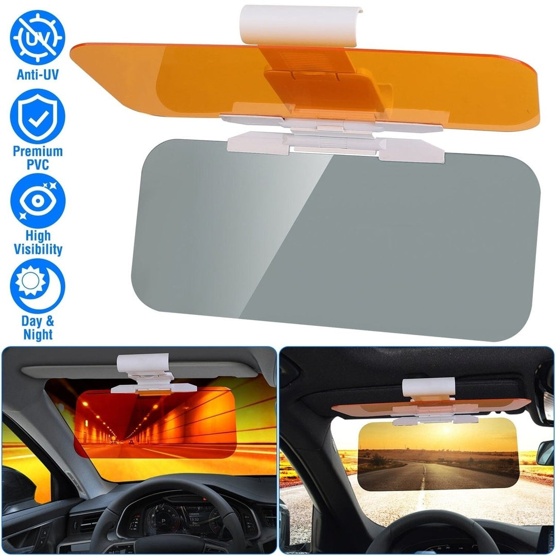 2-in-1 Sun Visor Extender with Adjustable View Angles Image 10