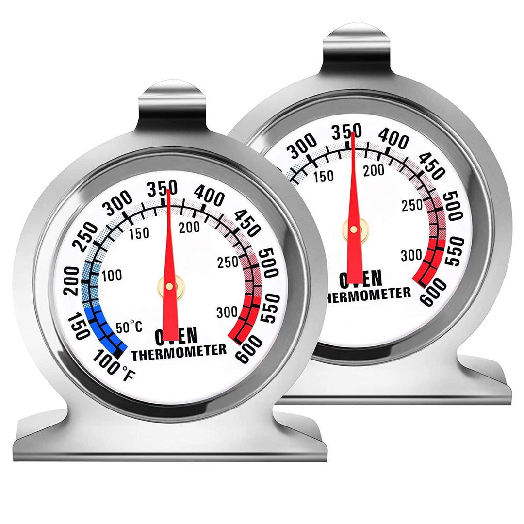 2-Pack: 100-600 F Oven Thermometers Image 1