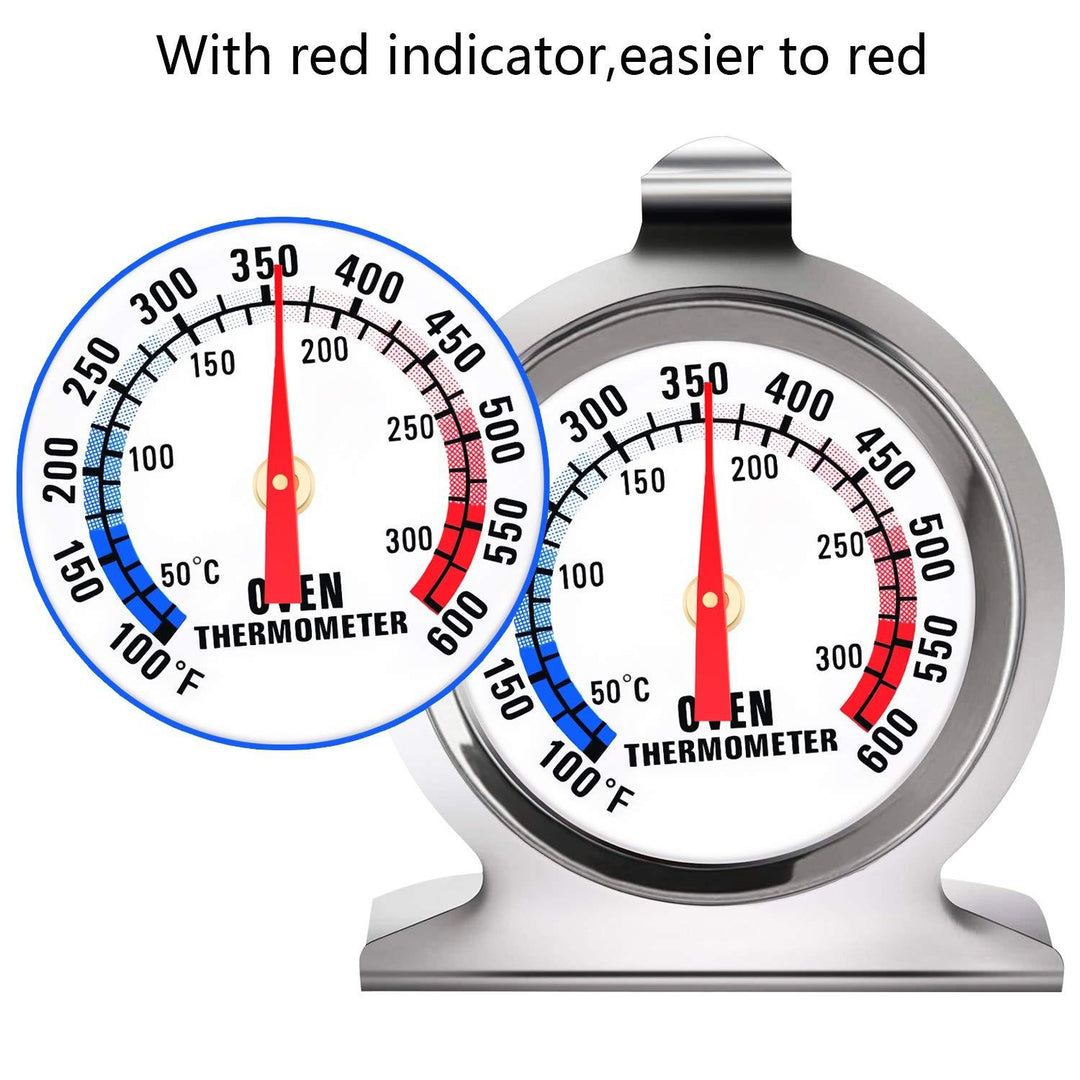 2-Pack: 100-600 F Oven Thermometers Image 3