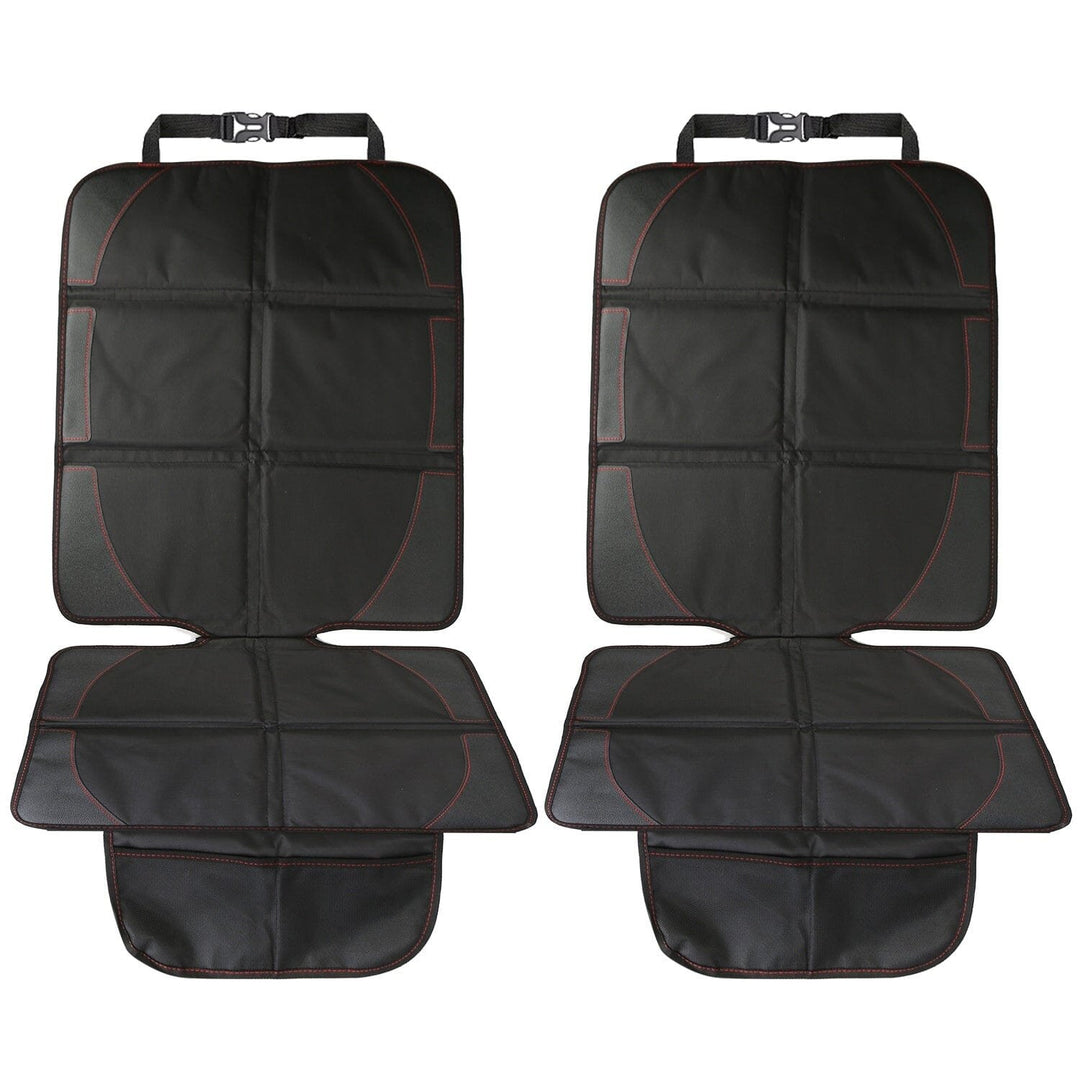 2-Pack: Car Seat Protector Cushion Mat Pad with Thick Padding Image 1