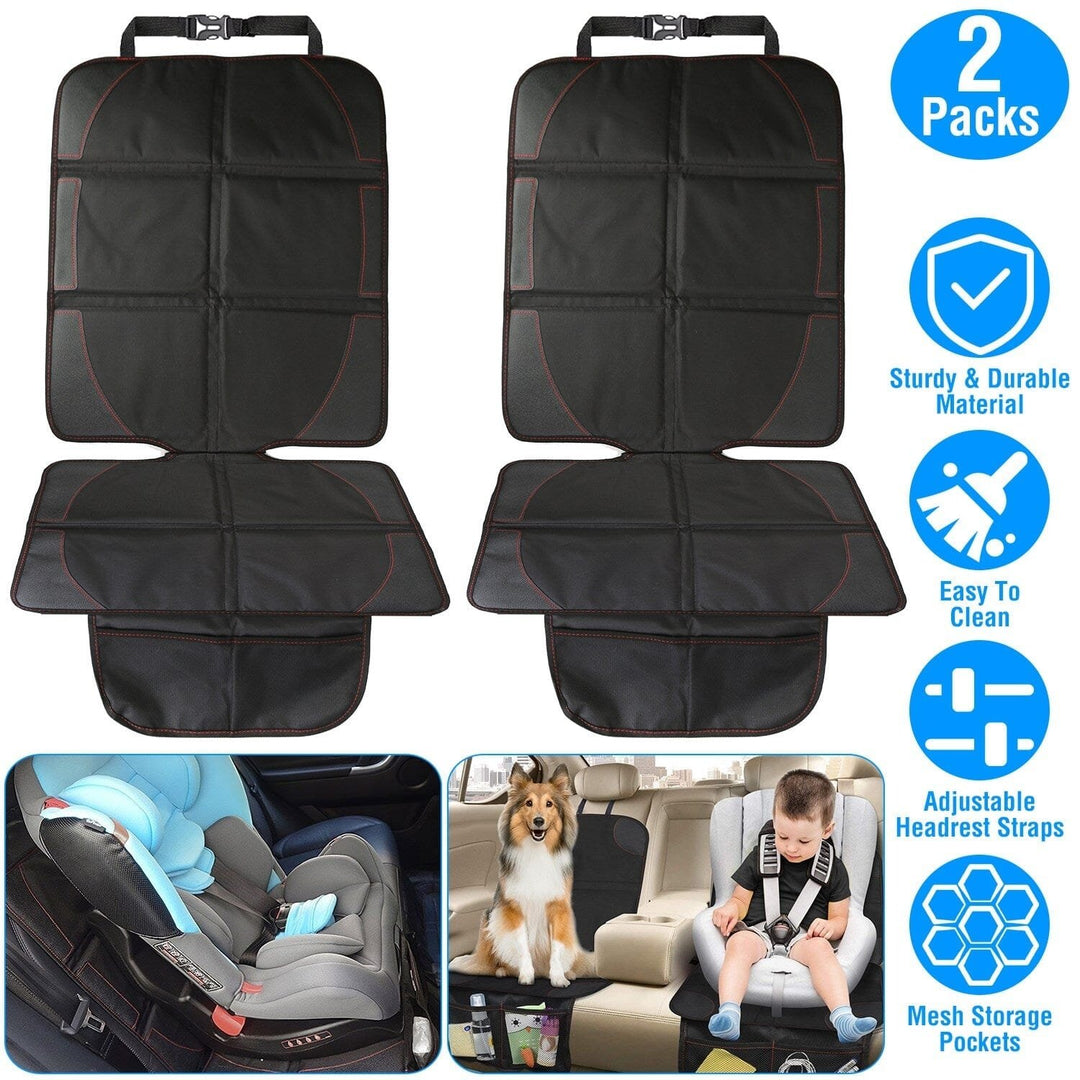 2-Pack: Car Seat Protector Cushion Mat Pad Image 7