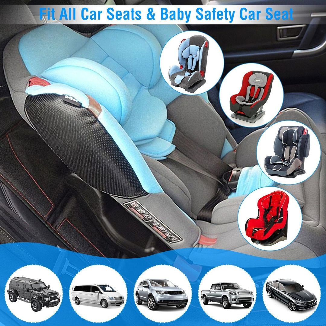 2-Pack: Car Seat Protector Cushion Mat Pad with Thick Padding Image 7