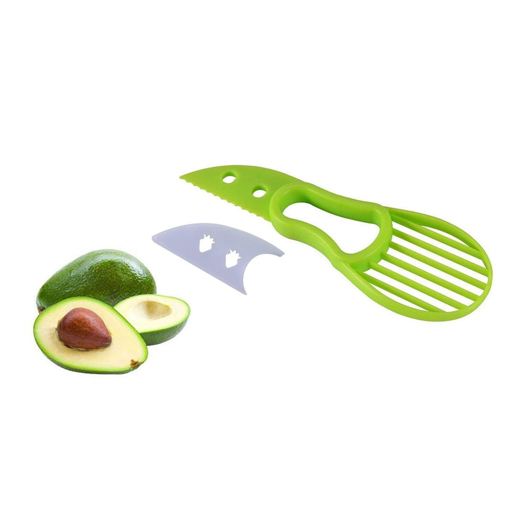 2-Pack: Complete Avocado Slicer Seed Remover Cubber Cutter Image 2