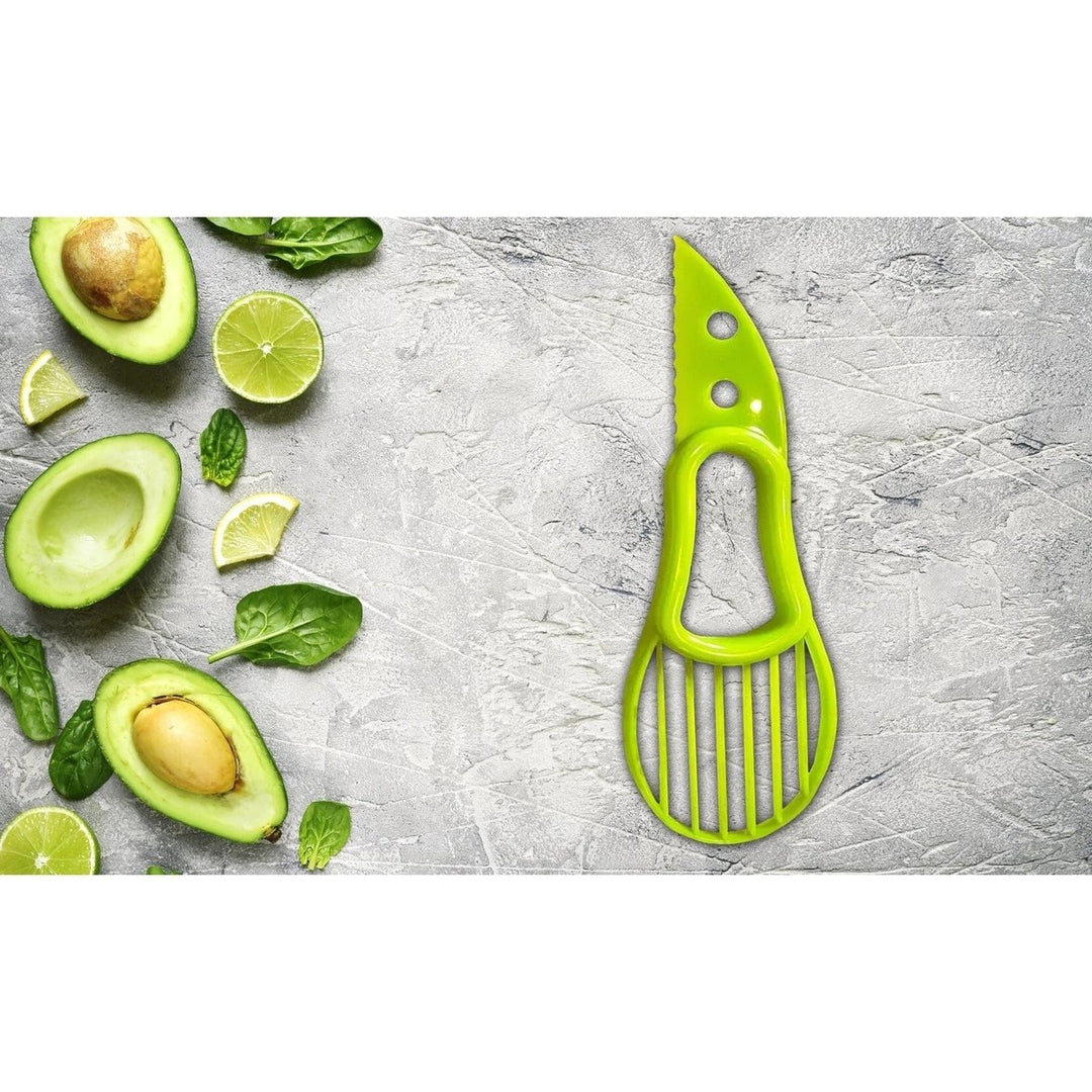 2-Pack: Complete Avocado Slicer Seed Remover Cubber Cutter Image 4