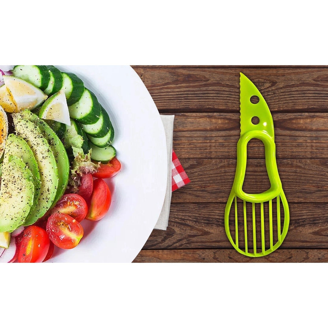 2-Pack: Complete Avocado Slicer Seed Remover Cubber Cutter Image 4