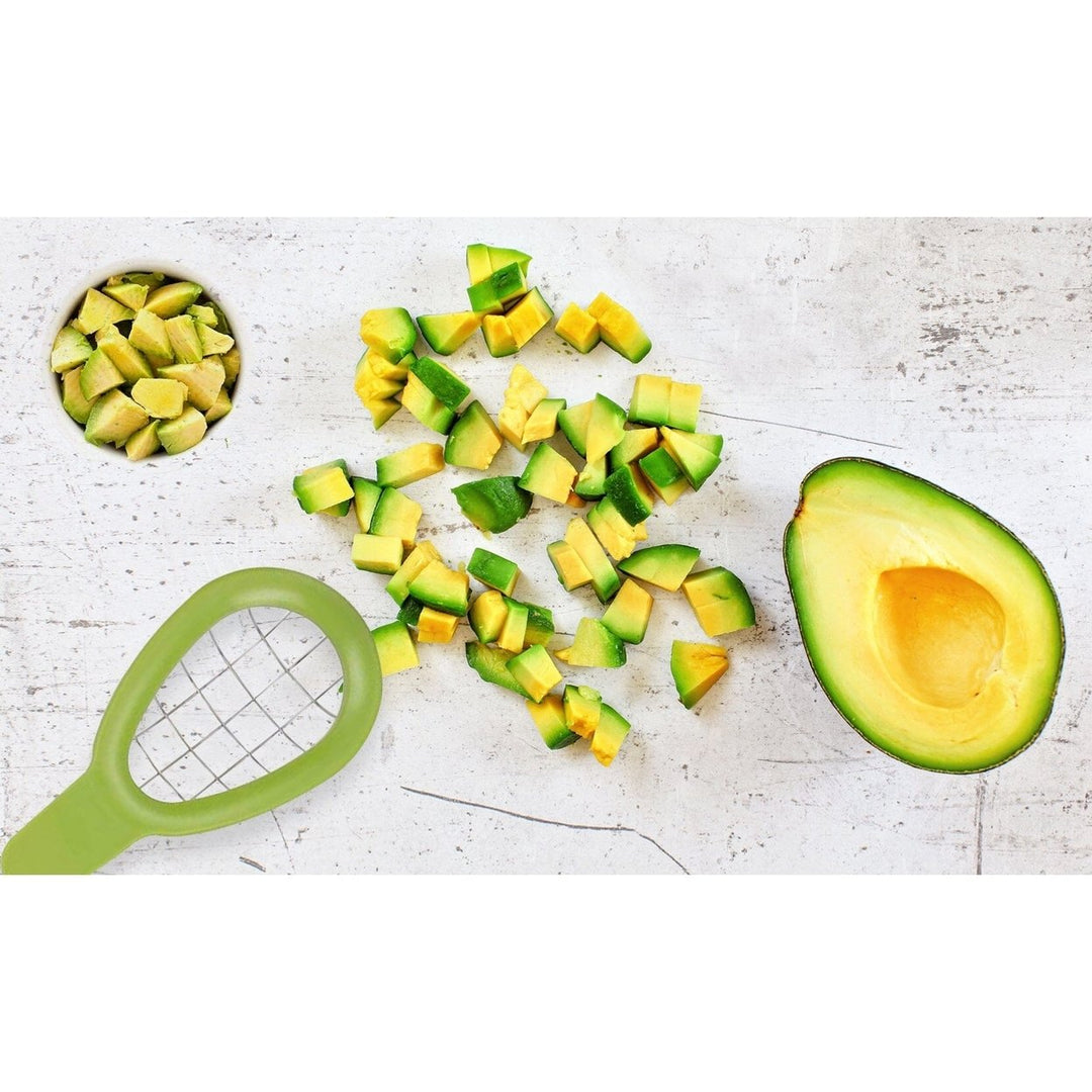 2-Pack: Complete Avocado Slicer Seed Remover Cubber Cutter Image 6