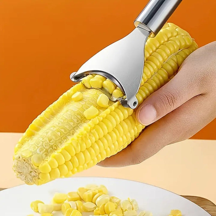 2-Pack: Corn Peeler Corn Planer Thresher Stainless Steel Image 1