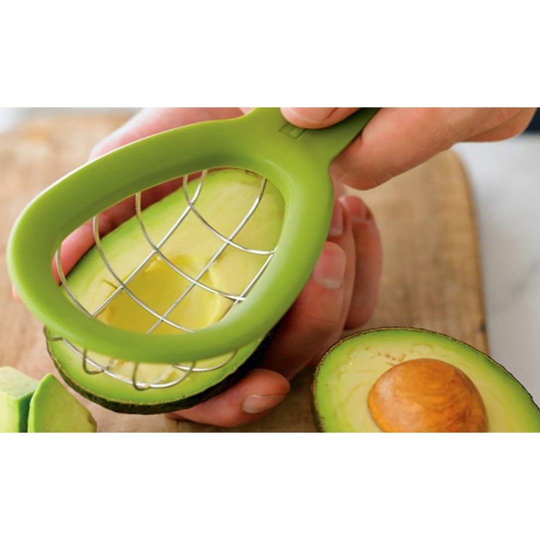 2-Pack: Complete Avocado Slicer Seed Remover Cubber Cutter Image 7