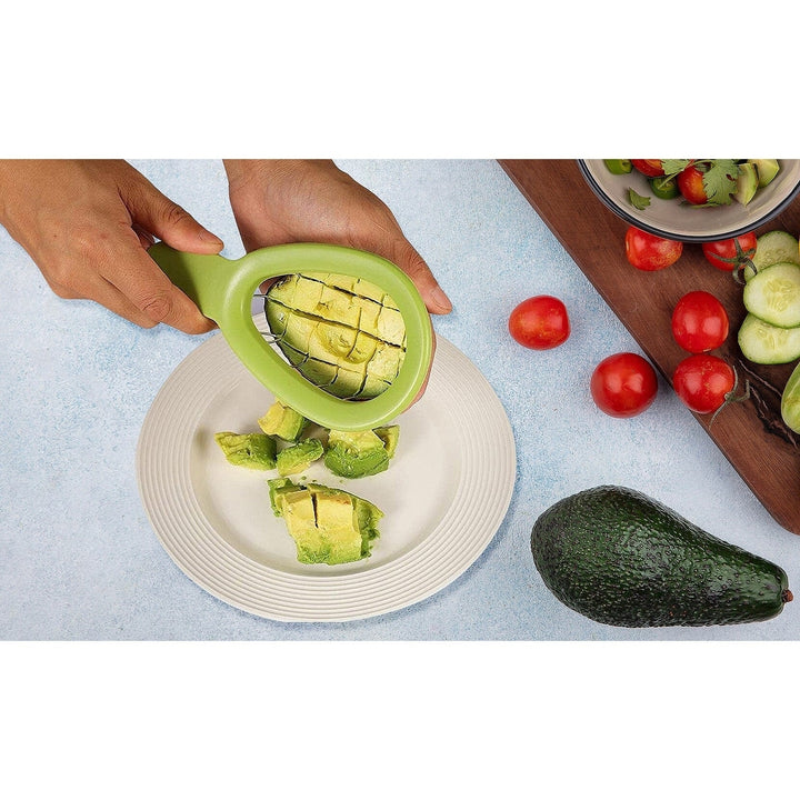 2-Pack: Complete Avocado Slicer Seed Remover Cubber Cutter Image 8