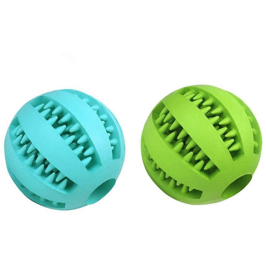 2-Pack: Dog Teething Toy Balls Image 1