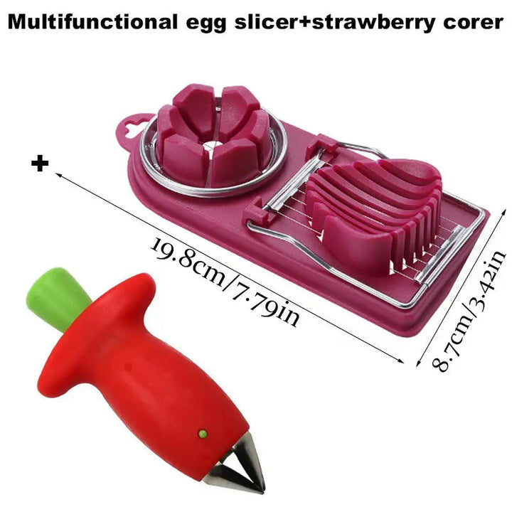 2-Pack: Strawberry Huller Stem Remover Image 4