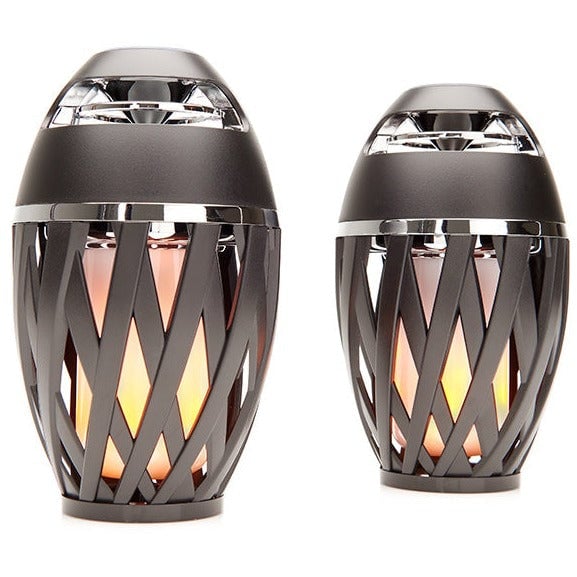 2-Pack: Tiki LED Flame Bluetooth Speakers Image 1