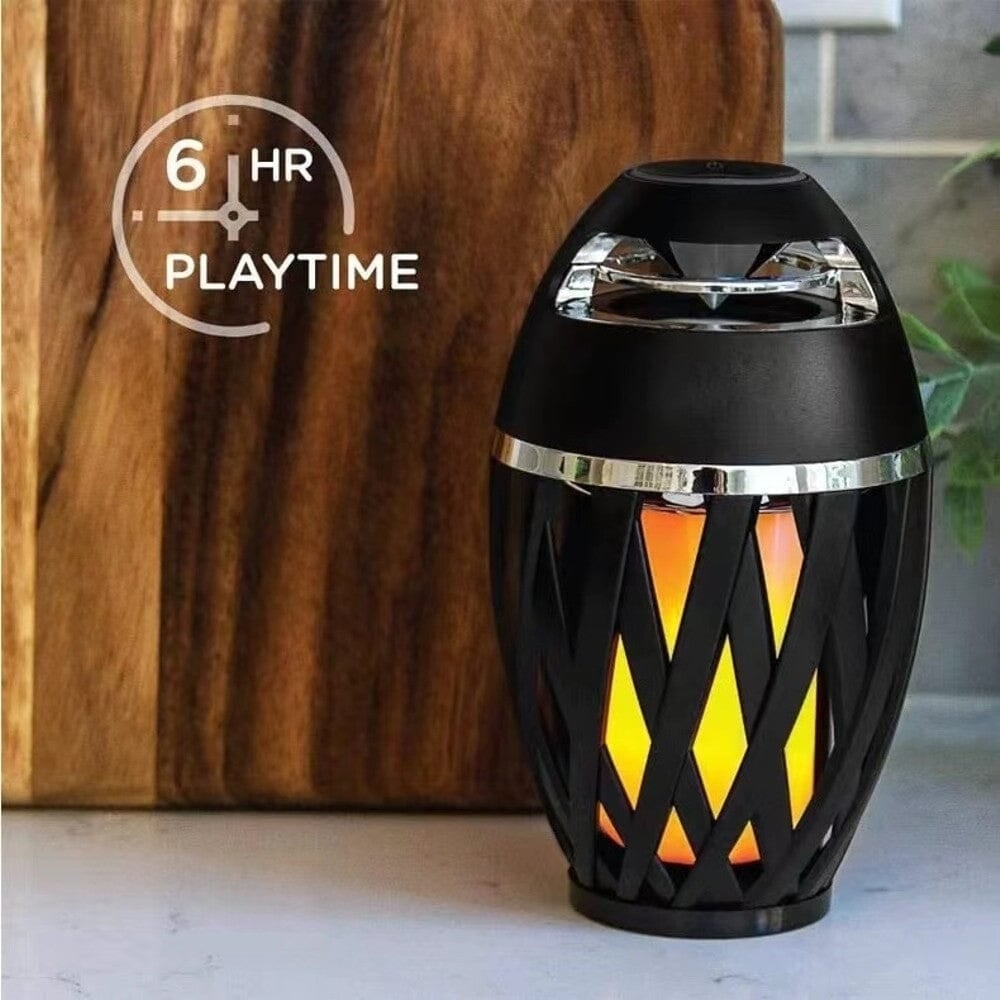 2-Pack: Tiki LED Flame Bluetooth Speakers Image 9