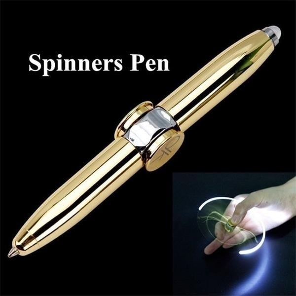 2-Pack: Finger Gyro Spinner Pen Image 2