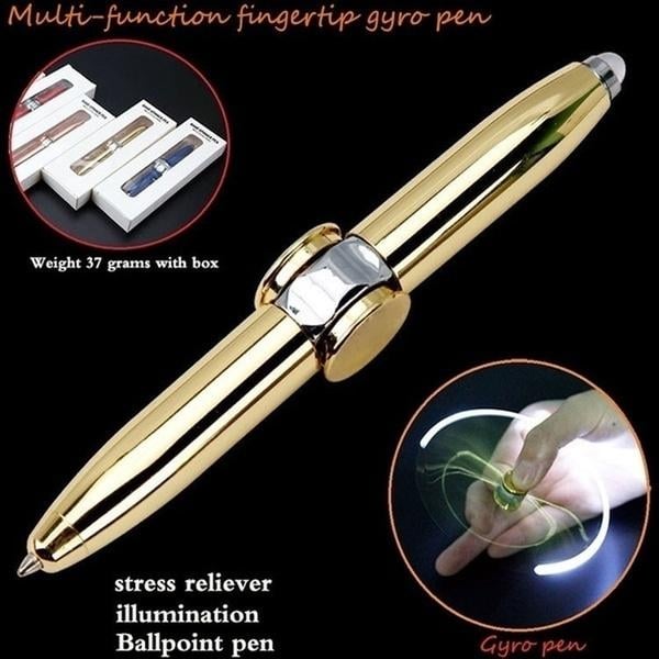 2-Pack: Finger Gyro Spinner Pen Image 4