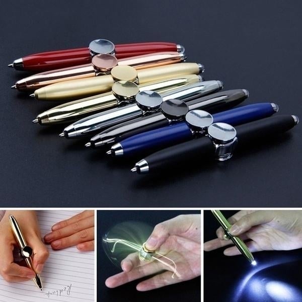 2-Pack: Finger Gyro Spinner Pen Image 9