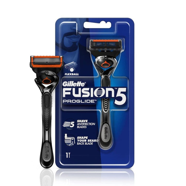 2-Pack: Gillette Fusion5 ProGlide Mens Razor Handle and 1 Blade Refill Image 3