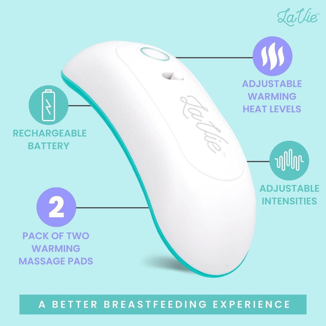 2-Pack: LaVie Warming Lactation Massager Pads (Refurbished) Image 4