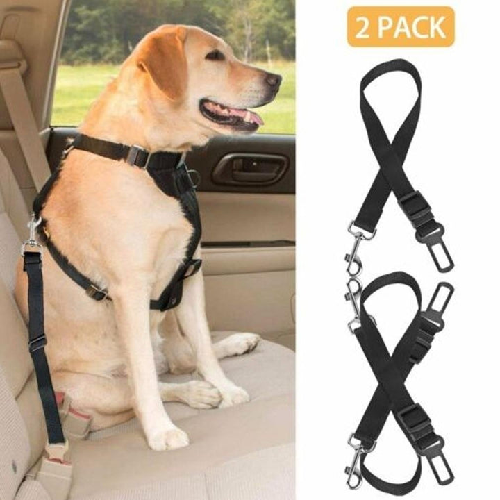 2-Pack: Multipurpose Pet Safety Vehicle Seat Belt Image 6