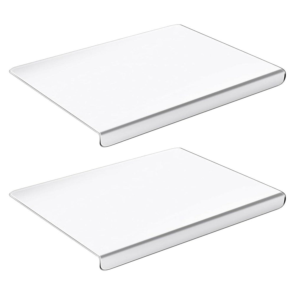 2-Pack: Non-Slip Transparent Countertop Cutting Board Kitchen Countertop Protector Image 2