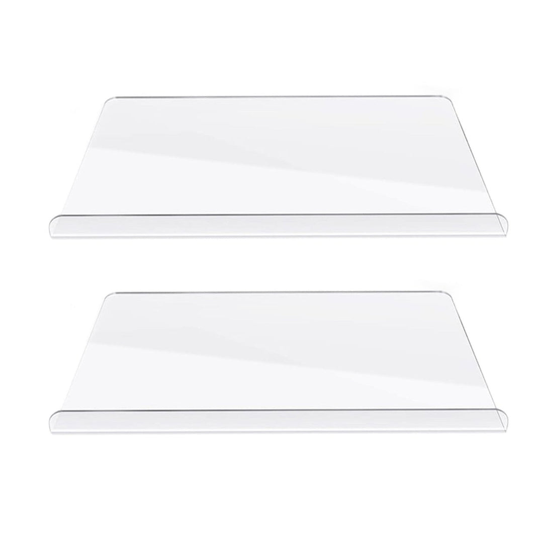 2-Pack: Non-Slip Transparent Countertop Cutting Board Kitchen Countertop Protector Image 3