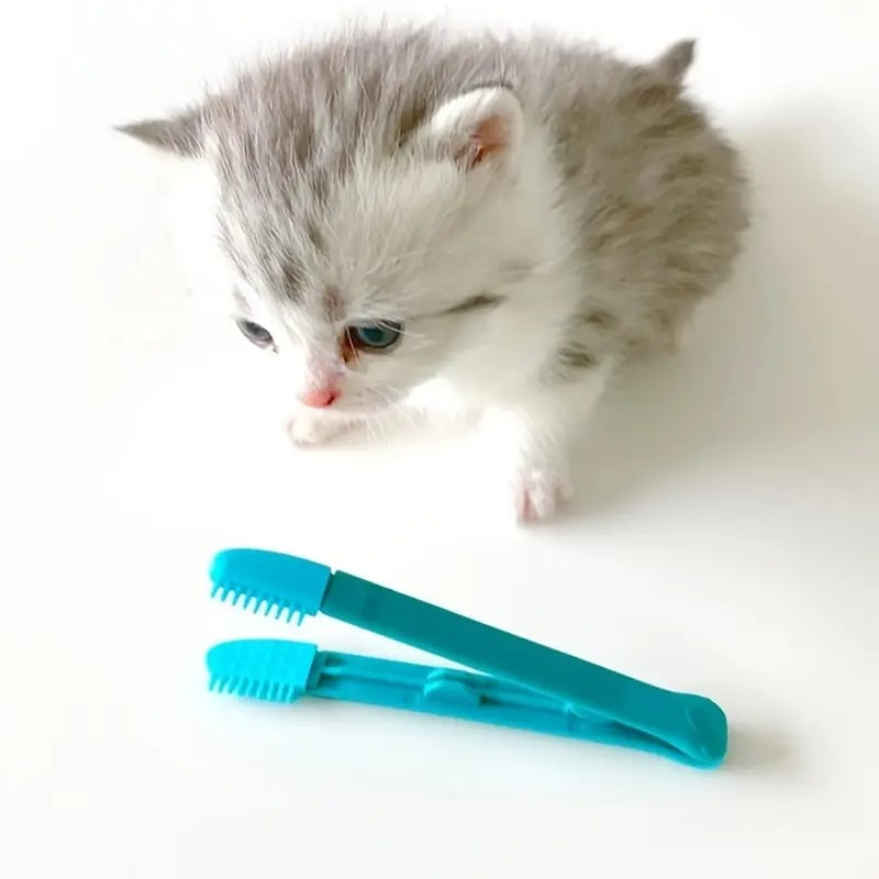 2-Pack: Pet Eye Comb Brush Pet Tear Stain Remover Comb Cleaning Grooming Tools Image 7