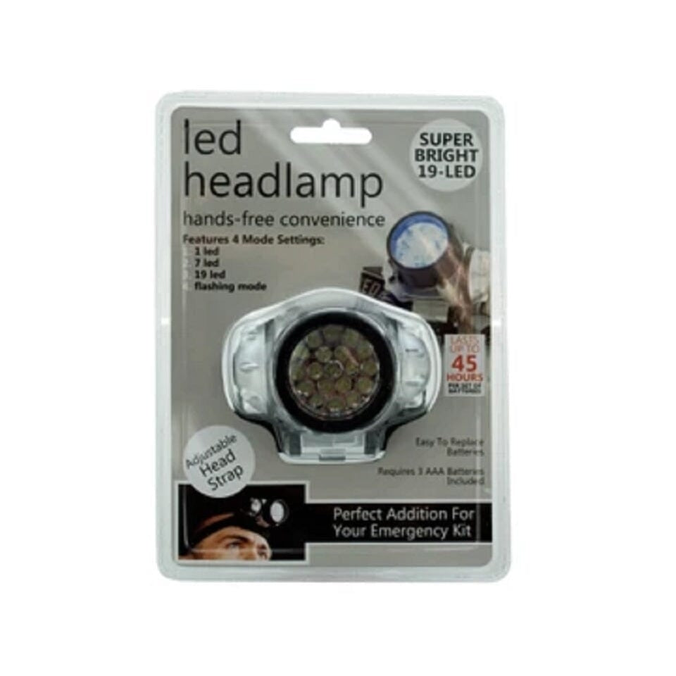 2-Pack: LED Headlamp with 4 Mode Settings Image 6