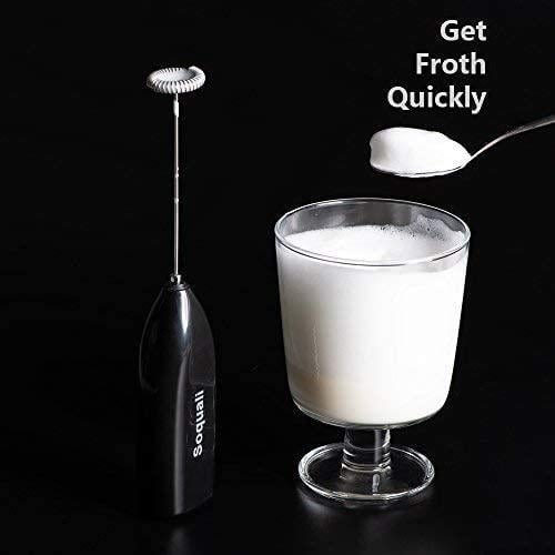 2-Pack: Milk Frother Handheld Battery Operated Image 4